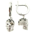 Серьги с чер сапфиром KE05-52674-55K-W 2009 г инфо 6972r.