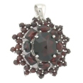 Подвеска из серебра с гранатами Happy Garnets g3049 2010 г инфо 7492r.