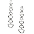 Серьги из серебра с бриллиантами Hot diamonds DE233 2009 г инфо 12636r.