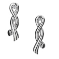 Серьги из серебра с бриллиантами Hot diamonds DE226 2009 г инфо 12651r.